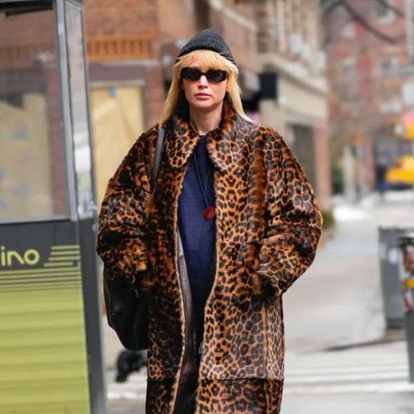 Jennifer Lawrence Just Revived Leopard Print, and It’s About to Be Everywhere