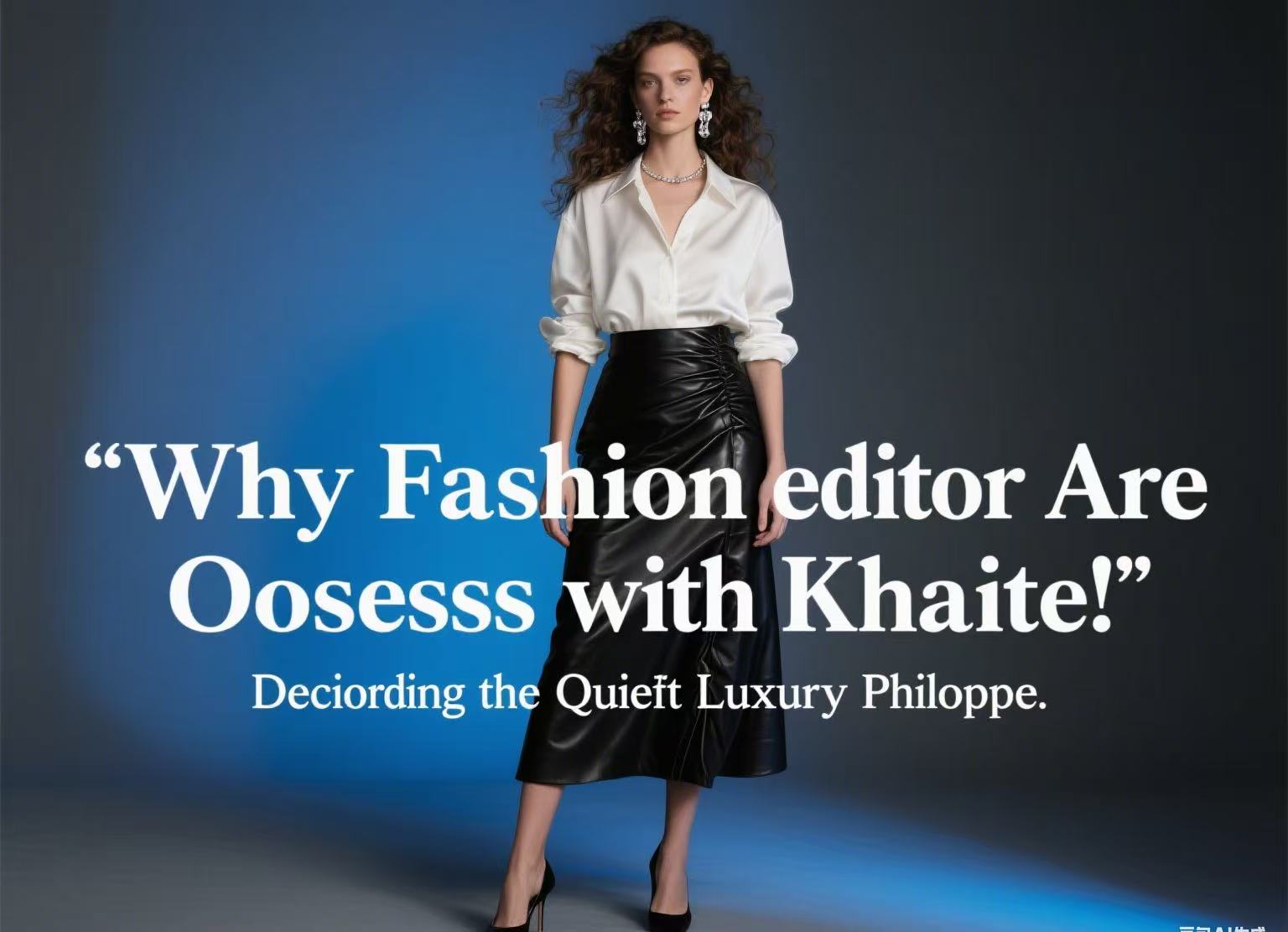 Why Fashion Editors Are Obsessed with Khaite: Decoding the Quiet Luxury Philosophy