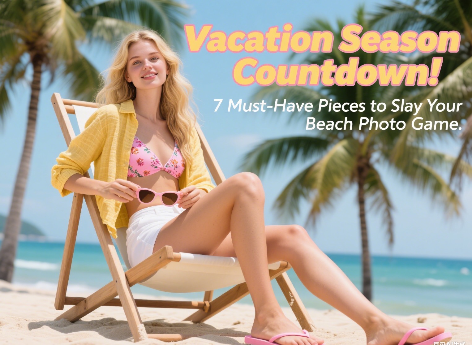 Vacation Season Countdown! 7 Must-Have Pieces to Slay Your Beach Photo Game