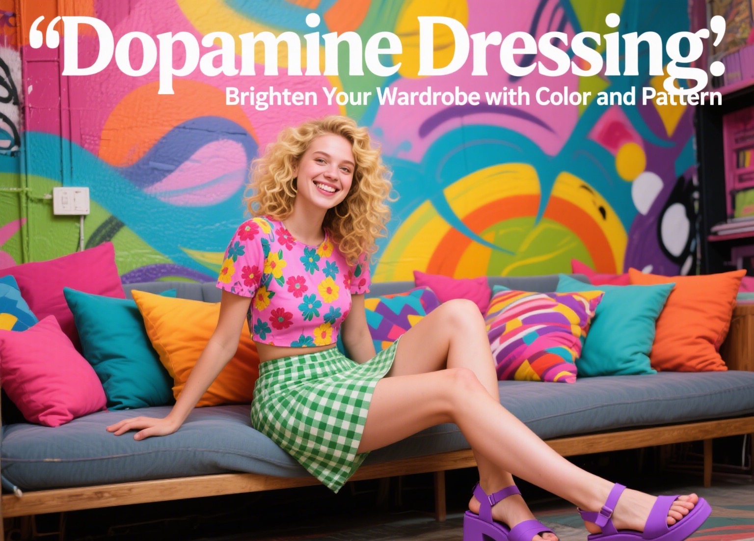 Dopamine Dressing: Brighten Your Wardrobe with Color and Pattern